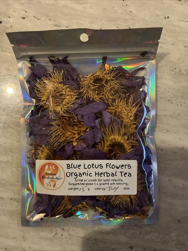 Dried blue lotus flower 100 - -, 100%