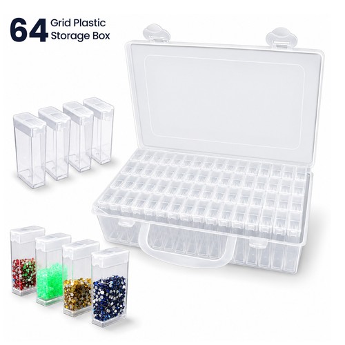 Compartment plastic jewelry - 64,