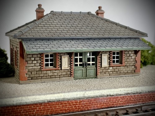 Gauge model railway building - z,
