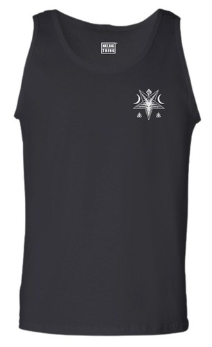 Goat head skull vest - head,