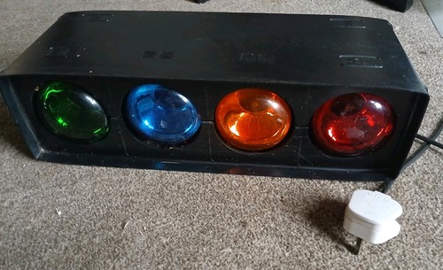 Disco lights sound operated - disco,