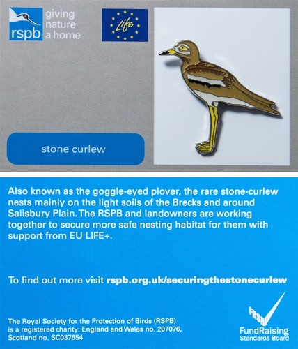 Rspb pin badge special - rspb, eu