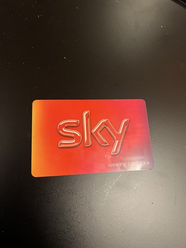 Sky viewing card red - viewing,