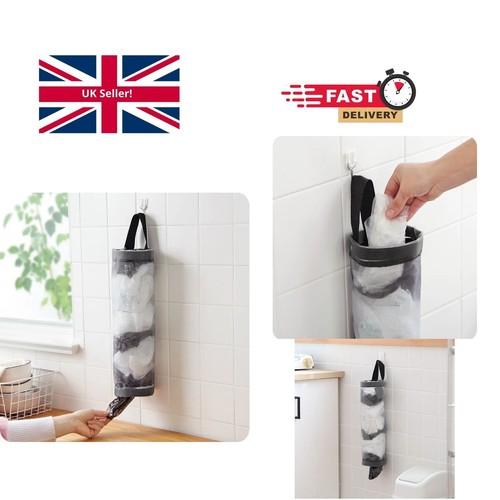 Trash bag dispenser - -, reusable