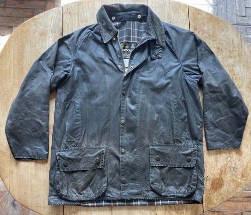 Vintage distressed barbour - distressed,