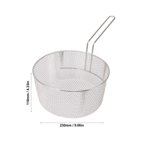 Frying basket stainless steel - basket,