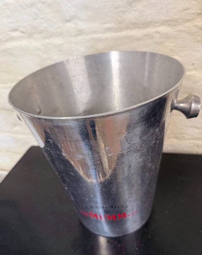 Vintage mumm champagne bucket - mumm,