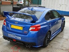 Fits Subaru Impreza 2015. STi WRX, ABS.  Rear Diffuser, under spoiler. HT Autos.