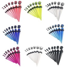Ear Tapers & Plugs Acrylic Stretching Kit