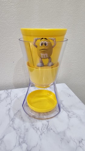 Yellow candy dispenser - candy,