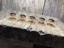 Modern Black Dress Studs