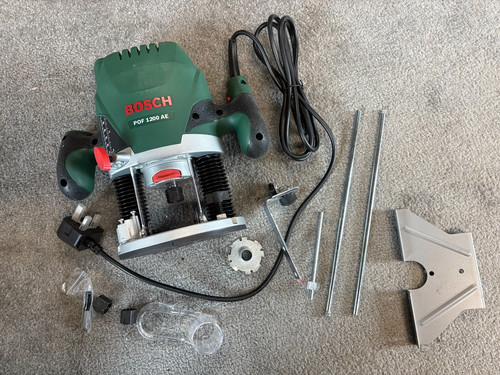 Bosch plunge router pof1200ae - router,