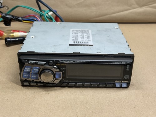 Alpine cda 9815 - alpine, cd/mp3/wma