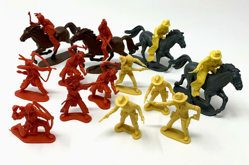 Vintage plastic toy western - vintage,