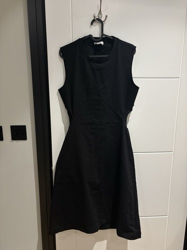 Cos open back dress - back,