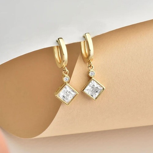 Princess cut diamond drop - 2, ct