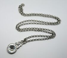 DYRBERG KERN BRAX BRANDED DESIGN PENDANT ON CHAIN NECKLACE