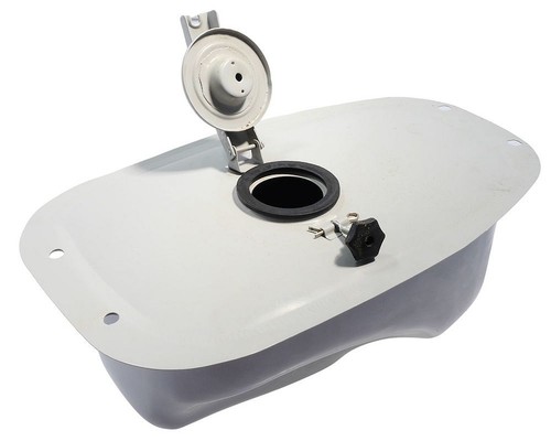 Fuel tank metal grey - fuel,