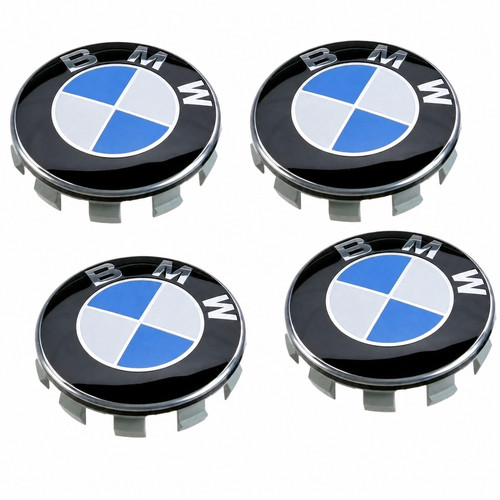 Set bmw wheel centre - 4, caps