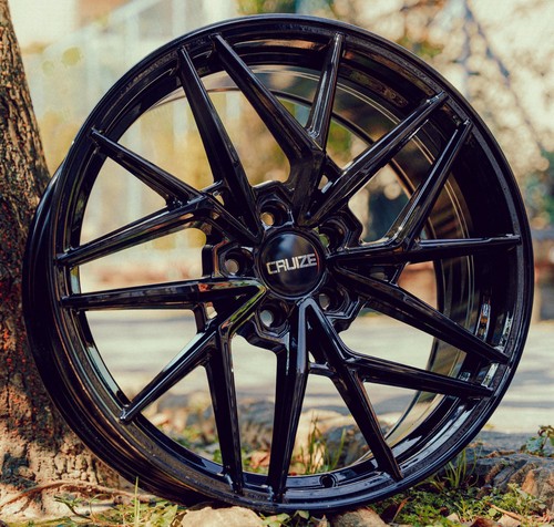 Black rs9 alloy wheels - alloy,