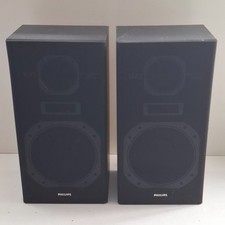 Philips LSB295/10 Bass Reflex System 2 Way Black Speakers 8 Ohms 10 Watts
