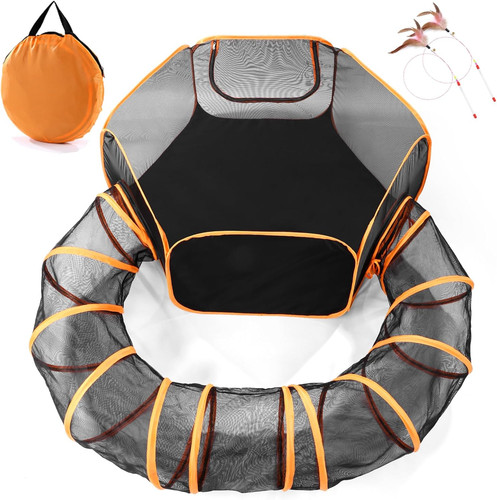 Large pet tunnel cat foldable - tunnel,