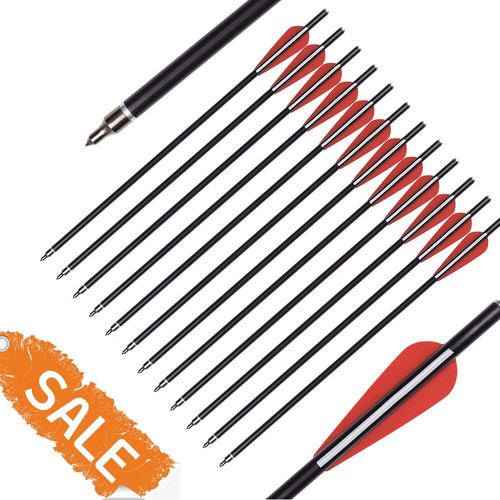 16 crossbow bolts - 14"/16"crossbow,