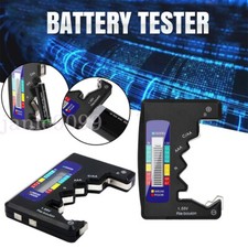 Universal LCD Digital Battery Tester Checker C D N AA AAA 9V 1.5V Button Cell