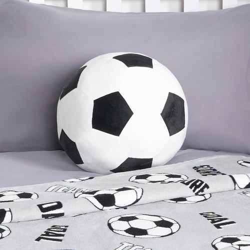 Filled football cushion ball - filled,