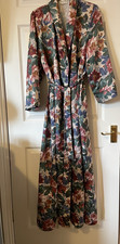  David Nieper - Vintage Ladies long Floral Dressing Gown -  Medium