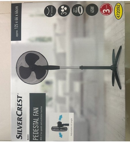 Padestal fan black - padestal,