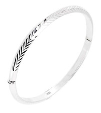 Women'S Sterling Silver Bangle