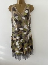 River Island Beaded Green