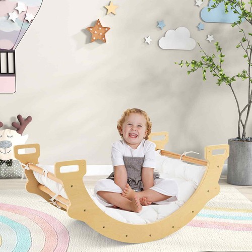 Wooden arch rocker - 2-in-1,
