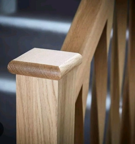 Oak staircase newel - staircase, post