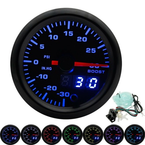 52mm colors led car turbo - led,