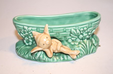 Sylvac Elf  small trough vase-