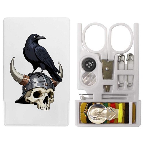 Raven viking skull - skull', mini