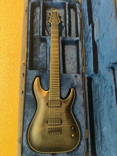 Schecter km7 mk1 trans - trans, black