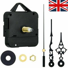 Quartz Clock Parts Mechanism Movement Long Spindle Hands Replacements Repair Kit