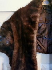 Vintage Genuine Mink Fur Stole