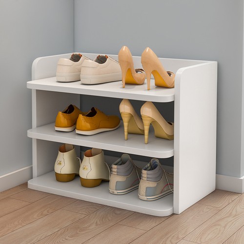Tier wooden shoe rack - 3,