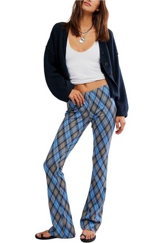 Free people plaid trousers - people,