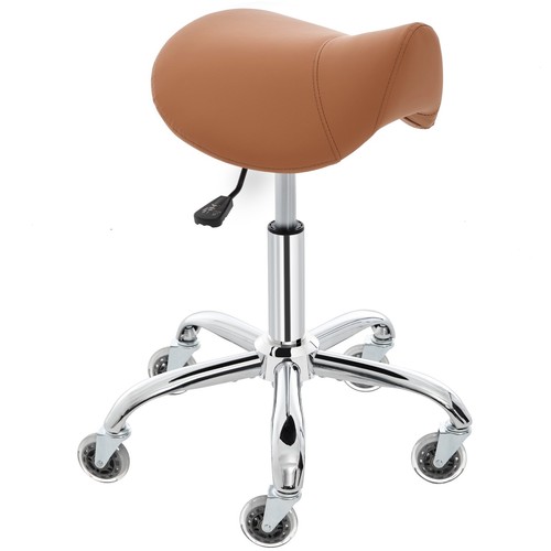 Saddle stool with - saddle,