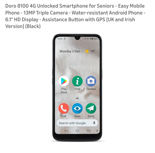 Doro 8100 smartphone - smartphone,