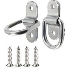 2PCS D-Rings Tie Down Load