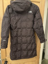 The North Face Metropolis Brown 600 Goose Down Coat Jacket Puffer Parka size XS