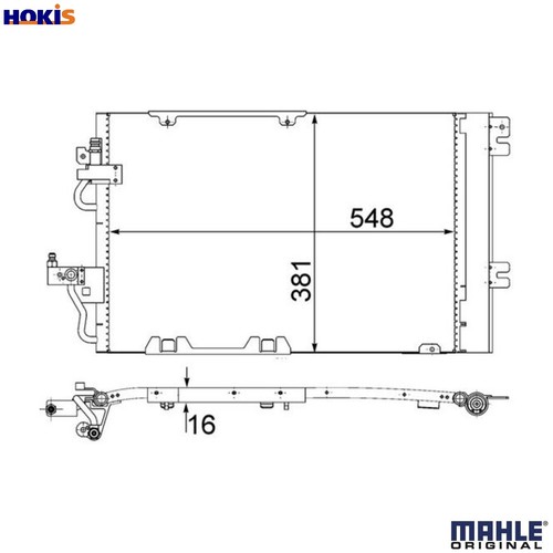 Condenser air conditioning - air,