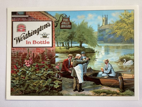 Advertising postcard - advertising,
