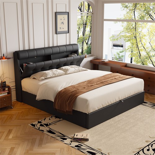 Upholstered bed 4ft6 double - upholstered,